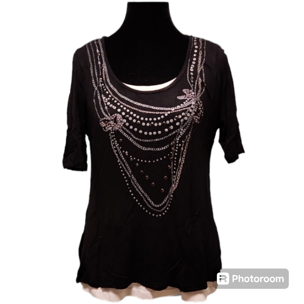 🌟Host Pick 10/31🌟 a.n.a. - black Short Sleeve Tee